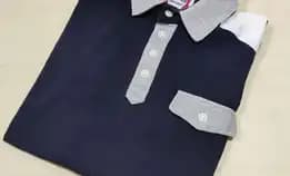 Moncler Gammebleu Pilo Shirt Original Second Navy