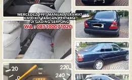 Mercedez Benz 1997 Manual Terawat Km Dikit Tangan Pertamadi Gading Serpong. Wa : 085100071020*