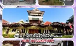 Dijual Segera Rumah Di Real Estate Graha Estetika Semarang.Shm Lt450 Lb600 Kt16 Km8. H:081226275009*