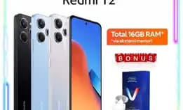 Xiaomi Redmi 12 8/256 & 8/128 New Garansi Resmi