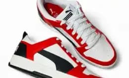 Puma Rebound Layup Lo Sl White-Red