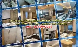 Dijual Cepat Apartemen Kempinski Thamrin Jakartaluas 157m² Kt2 - Km2 -  K.Pmbt - Full Furnishwa 