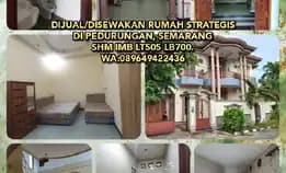 Dijual/Disewakan Rumah Strategis Di Pedurungan, Semarangshm Imb Lt505 Lb700.Wa:089649422436