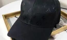 Topi Black Pria Louis Vuitton Lv Hat