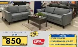 Sofa Set Lora Bisa Cicilan 