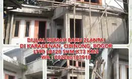 Dijual Rumah Baru 2lantai Di Karadenan, Cibinong, Bogor. Lt90 Lb120 Shm Kt3 Km2.Wa : 082260183918