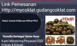 Coklat Almond Delfi, Sehat, Halal Dan Bergizi