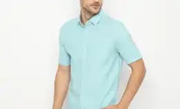 Ricardo Kemeja Oxford Tosca Pendek