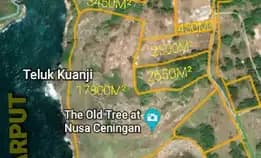 Dijual 2,685 Ha. Nusa Ceningan Nusa Lembongan Nusa Penida Klungkung