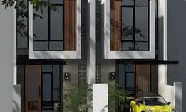 Di Jual Rumah 2 Lantai  Baru Gress, Minimalis Modern Jl.Pisces Surabaya