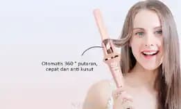 Catokan Keriting Keramik Otomatis Libra Hair Styler New Desain Elegant