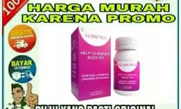 Slimetrik Asli Original Obat Diet Alami Pelangsing Badan Alami