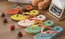 Promo!!  10 Pasang Sandal Jepit Wanita Warna Campur Ukuran Bisa Request