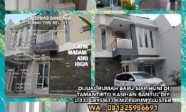 Dijual Rumah Baru Siap Huni Di Tamantirto Kasihan Bantul Diy.Lt133 Lb95 Kt3 Km2 Minimalis, Cluster