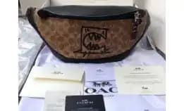 Tas Coach Waistbag Monster In Signature Canvas 75761 Wb