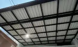 Canopy Minimalis Atap Alderon Double Layer 