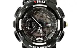 Jam Tangan Digital Dual Time Viral 1310 Anti Air 30m Hitam