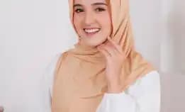 Ishana Pashmina Inner Oval Ninja Menutup Dada Hijab Instant Meleyot Jersey Inara