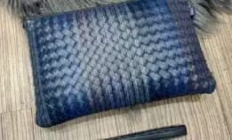 Handbag Rajut Bottega Veneta Clutch Tas Tangan