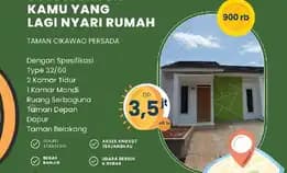 Perumahan Subsidi Majalaya Bandung Selatan | Taman Cikawao Persada | Dekat Rumah Sakit Ebah Majayala