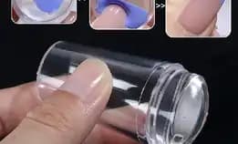 Alat Stempel Kuku Nail Stampler Stamping Tools Untuk Cetak Nail Art Stamp Kuku Silicone Scraper Mani