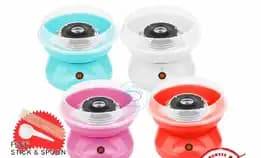 Mesin Gulali Mini Electric Cotton Candy Floss Maker Alat Pembuat Gulali