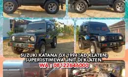 Suzuki Katana Gx 1994 (Ad Klaten) Super Istimewa Unit Di Klaten. Wa: 08122646000*