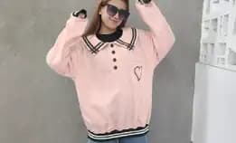 *Jg - Jaket Love Kerah* 