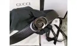 Men Belt Sabuk Ikat Pinggang Pria Gucci 8501 Rel Leather