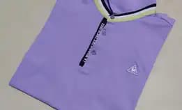 Le Qoc Sportif Kaos Polo Shirt Lilac Colour Original Second