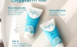 Brighty Glowing Underarm Pemutih Ketiak Memutihkan Ketiak Original Bpom