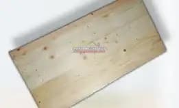 Papan Ambalan Jati Belanda Ukuran 100cm Serut Dempul Vernis Waterbased