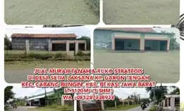 Jual Murah Tanah & Ruko Strategis Desa Setia Laksana Kp. Garon Tengah Kec. Cabang Bungin Kab.Bekasi