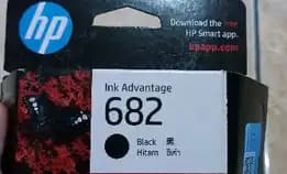 Cadtrige /Tinta Printer Hp Ink Advantage 682 Hitam Putih Dan Warna