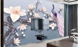 Pasang Wallpaper Dinding 3d Custom Toko Jual Dan Pesan Hordeng Murah Rollerblind Vertikal Blind