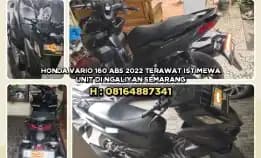 Motor Dijual : Honda Vario 160 Abs 2022 Terawat Istimewa.Unit Di Ngaliyan Semarang.H:08164887341>>