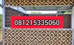 Jual Plafon Anyaman Bambu Semarang 081215335060