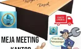 Meja Meeting Rapat Kantor Ukuran 180x90x75 Kuat Dan Awet Spesial 1.400.000 Free Ongkir Free Pasang 