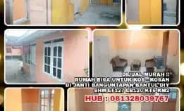 Rumah Dijual : Rumah Murah Strategis Di Janti Banguntapan Bantul Yogyakarta.Shm Lt127 Lb120 Kt6 Km2