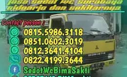 Sedot Wc Kenjeran Surabaya 0815-5986-3118 Bima Sakti