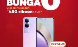 Promo Cicilan Vivo V40 Bunga 0% Free Cicilan 1x