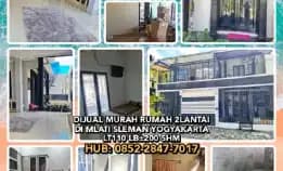 Dijual Murah Rumah 2lantai Di Mlati Sleman Yogyakarta. Lt110 Lb±200 Shm. H: 0852-2847-7017*