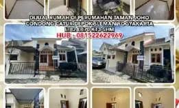 Dijual Rumah Di Perumahan Taman Joho  Condong Catur Depok Sleman Yogyakarta.Lt82 Lb70 Kt3 Shm. 