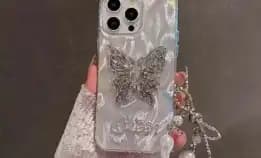 Queen Butterfly Clarity Swirl Hologram Hardcase Casing Hp