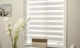 Zebrablind Rollerblind Dan Tirai Gordeb Gordyn Blackout Import