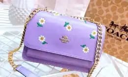 Tas Bahu Wanita Motif Flower Top Sling Bag'S Klare Quality Import Premium | Tas Import