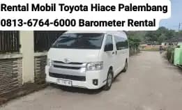 Sewa Mobil Hiace Palembang 00813-6764-6000 Plus Drumer Barometer Rental