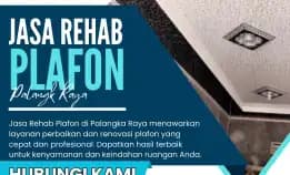 Wa 0822 5652 6933 Jasa Rehab Plafon Di Palangka Raya