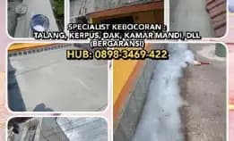 Jasa Renovasi Rumah : Specialist Kebocoran : Talang, Kerpus, Dak, Kamar Mandi, Dll. (Bergaransi)