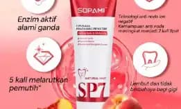 100% Asli | Sopami Pemutih Gigi No.1 Sp7 Untuk Kesehatan Mulut Dan Gusi Pasta Gigi Probiotik Nafas